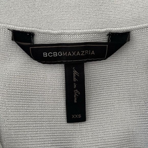 BCBG Amilya Flounce Sweater Mini Skirt Size XXS Skater Bodycon Tenniscore Preppy - Picture 5 of 10